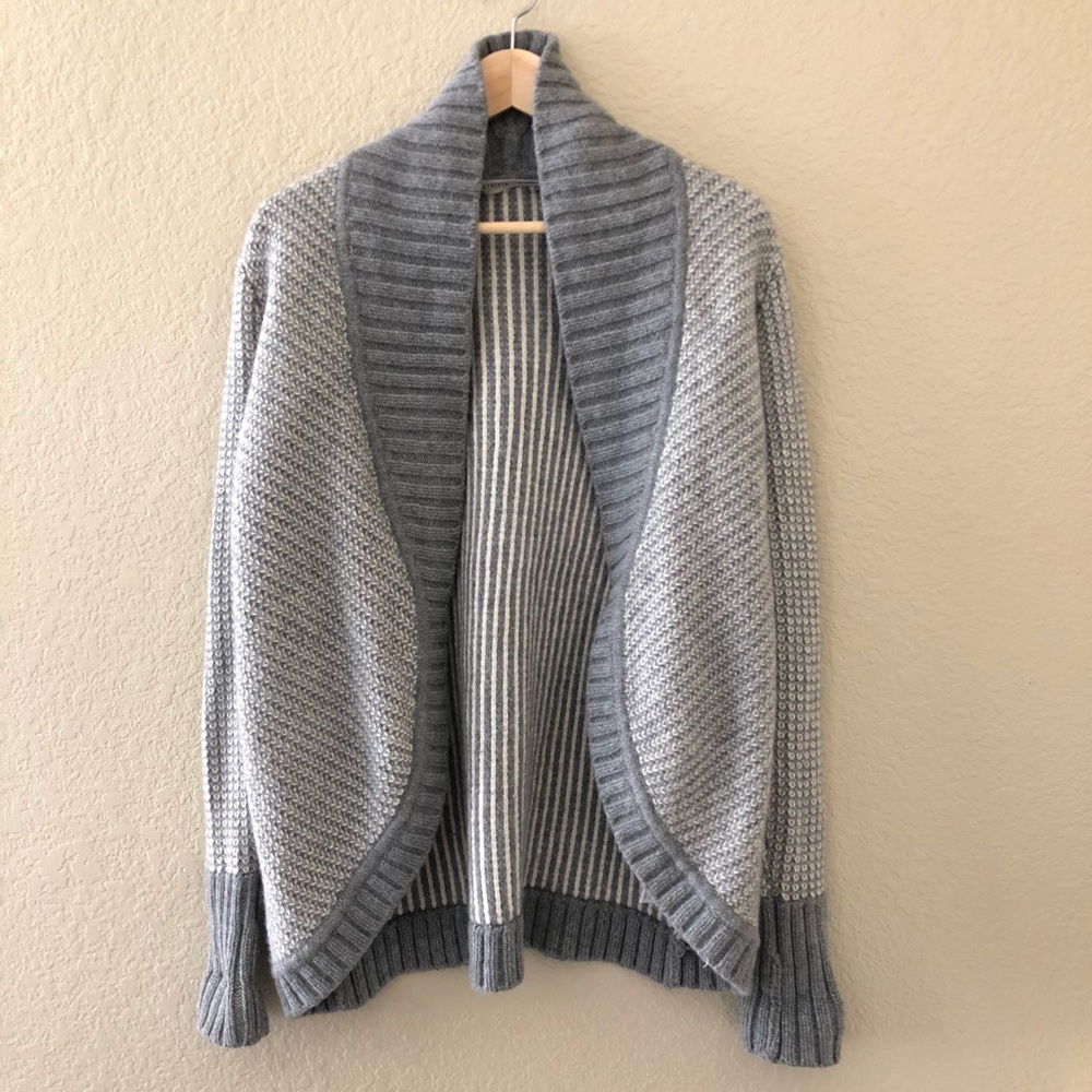 Grey Wool/Cashmere Athleta Sierra Wrap